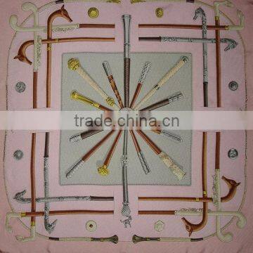 Scarf Tuch Scarf Silk Pink photo-4