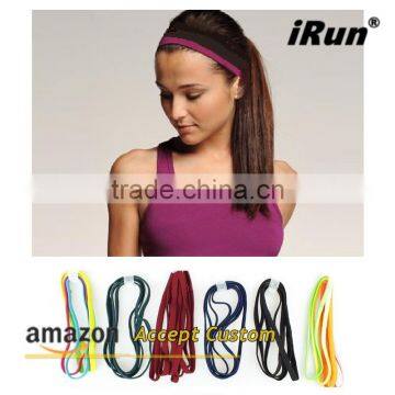 Exercise Anti-slip Hair & Sweatbands Headband for Basketball Soccer Tennis Crossfit Yoga Golf - Amazon Supplier - Custom Size photo-6
