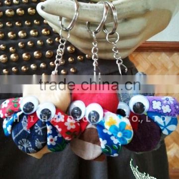 Thai Handmade Owl souvenir key Chains