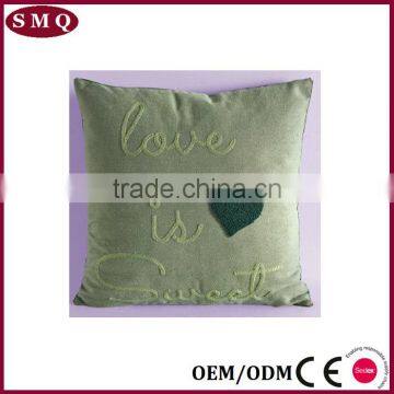 Latest Design Embroidered Natural Linen Cushion Cover photo-4