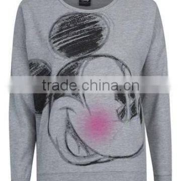 women printed sweatshirt