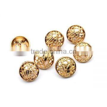 12mm metal alloy sewing buttons decorative gold button SF-028