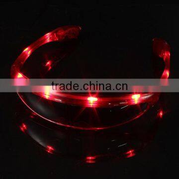 Brand New High Quality Flashing LED Space Light Up Sun Glasses Glow Rave Party Club Disco Gift Toy Blue photo-6