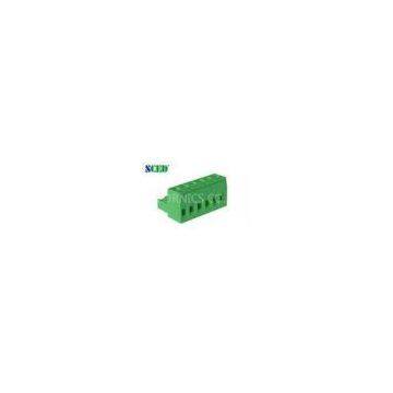300V 18A, 2P-24P 5.08mm Female Plug In Terminal Block Connector for Server Site