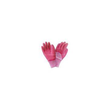 Cotton rubber coated gloves