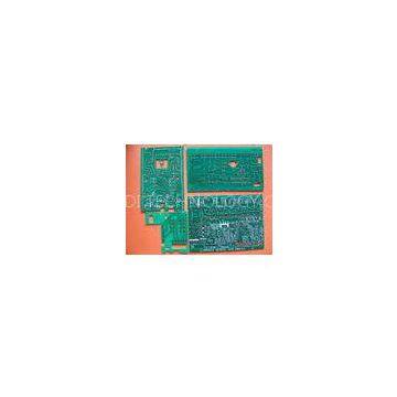 Immersion Gold Single Sided PCB Board with Green Solder Mask for LED, telecommunication