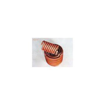 Oil Coolers Compact Design Finned Tube Coils / Water Heating Coils