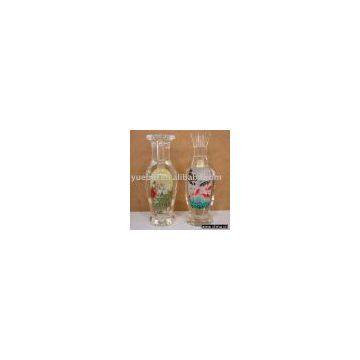 Crystal Vase with Inside Painting-YB0052