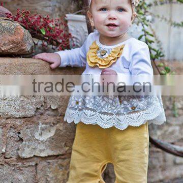 Top Selling Red Chevron Cotton Girls Clothing Sets photo-3