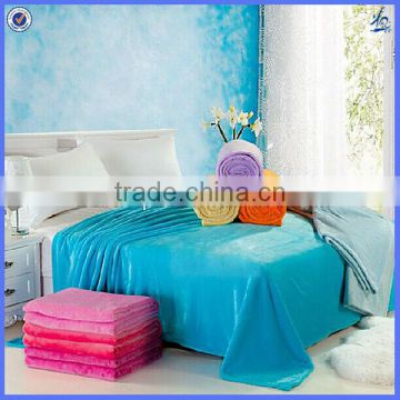 wholesaler 100% polyester stock blanket