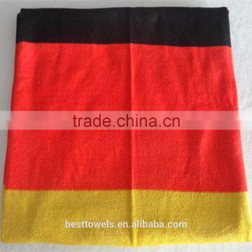 China supplier wholesale stripe cotton custom printed beach towel