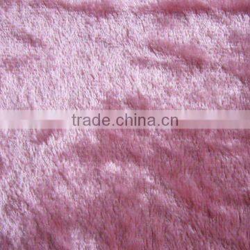 100% Polyester PV Plush--Shining