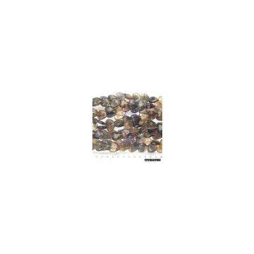 20x20x6mm heart stone beads--purple fluorite
