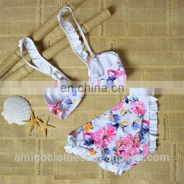 2016 Hot Sell Cheap Brizilian Bikini Set Ladies Romantic Swimsuit Wholesale photo-3