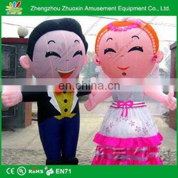 PVC cheap giant inflatable cartoon elephant