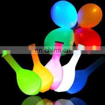 party led balloon 12 inch flashing led light balloon