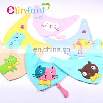 Elinfant Organic Baby Bandana Drool Bibs for Drooling and Teething soft and waterproof baby bibs