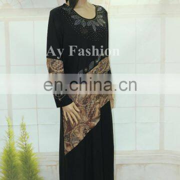 Islamic Clothing Wholesale Dubai Kaftan Long Sleeve Abaya Dubai Islamic Abaya Muslim Style Abaya photo-4