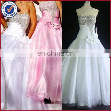 fashion luxurious prom dress evening dress&bridal