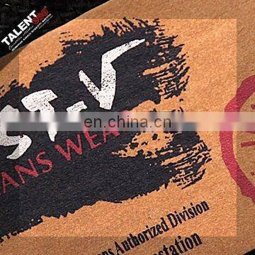 Custom Fashion Design Silk Printing Denim Leather Label Patch