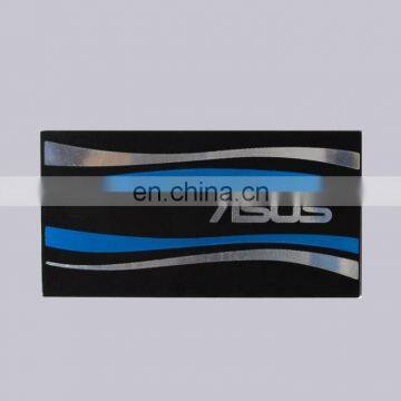 Top Quality Logo Plate Type And Private Printing Style Custom Made Thin Embossed Metal Label Aluminum Logo