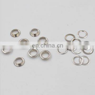 Inner diameter 8mm metal Shoebox holes. Canopy cloth drawstring holes. Eyelets. corn.Silver eye