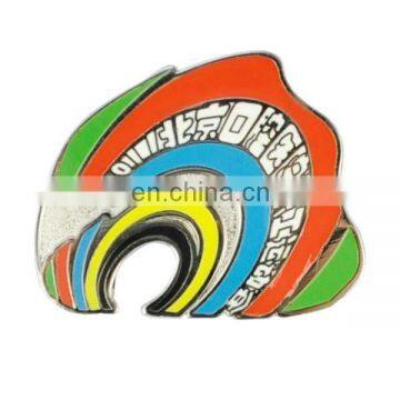 Fabric Rainbow Badge/Rainbow Lapel Pin custom rainbow badge