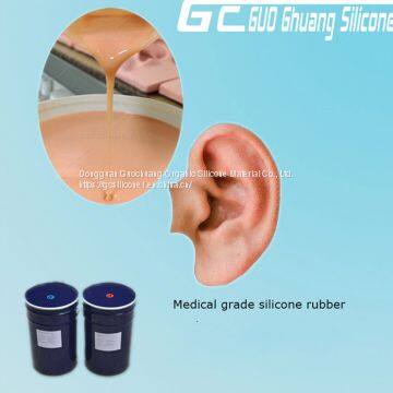 Cheap price Platinum cure rtv2 silicone rubber for body parts casting