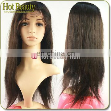 2014 Alibabas Wigs 100% Human Hair Lace Front Wigs Black Women