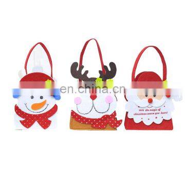 Felt Christmas Character Bags with Hang Tag