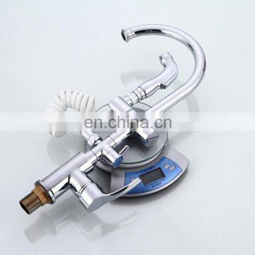High Quality Elegant Bathroom Single Hole Brass Basin Faucet photo-6