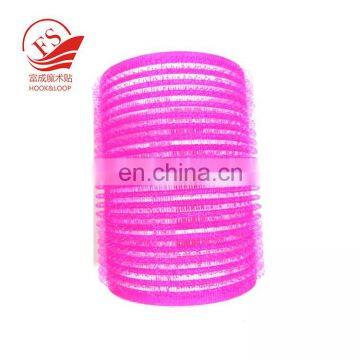 Stock barber use  hook and loop plastic hair rollers