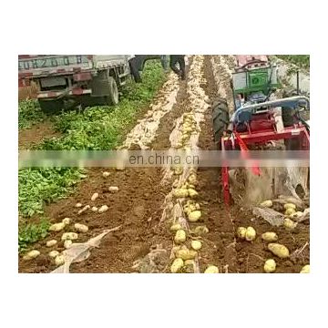 Automatic carrot harvester Can Cutting the Seedling Organization,Digging,Choosing etc Automatically