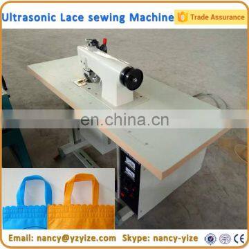Seamless Ultrasonic Sleeve Sewing Bonding Machine Ultrasonic Sealing Sewing Machine Price photo-5