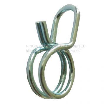 Galvanized steel W1 wire hose clamp