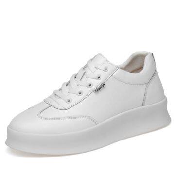 Casual Men's Height Increasing Sport Shoes Leather photo-3