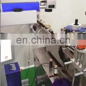 2019 manufacturer 20w jcz control system with 2 years warranty  metal laser marking machinery for button