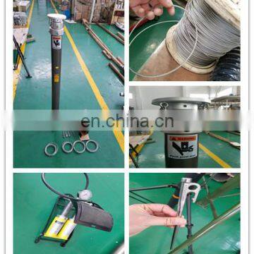 4m Pneumatic Vehicle Mounted Telescoping Light Mast