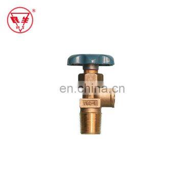 YSQ lpg gas cylinder handweel brass valve for kitchen cooking