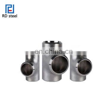 DIN ASTM AISI ss Pipe Fitting Stainless Steel 309S 310S 317L Welded Equal Tee photo-7