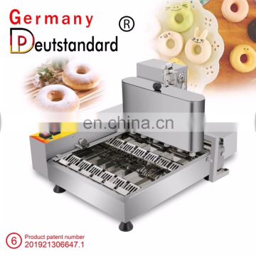 6 row donut machine 6 line mini donut machine