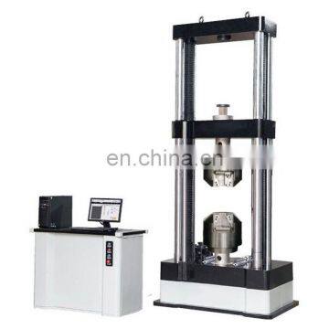 Wire rope tensile compression strength testing machine