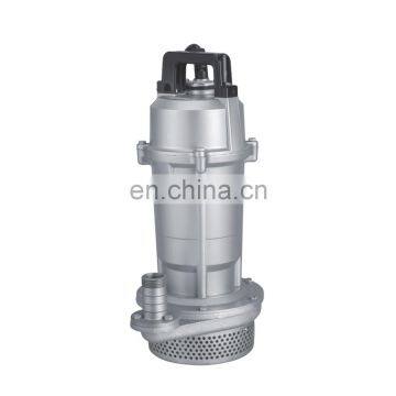 Well fish ponds drain stainless steel 220 volt 1"inch submersible water pump