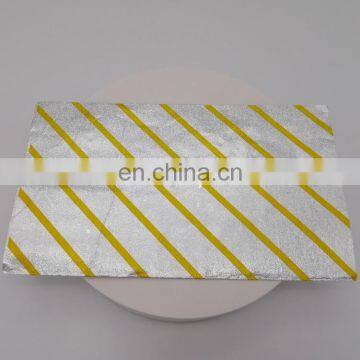 Corrugated Colorful Chocolate Candy Sweet Food Foil Wrapping Paper