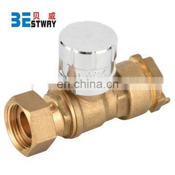 Magnetic Lockable Brass Ball Valve With Magnetic Handle photo-6