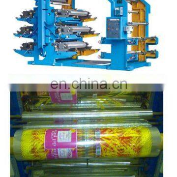 Six color plastic bag printer