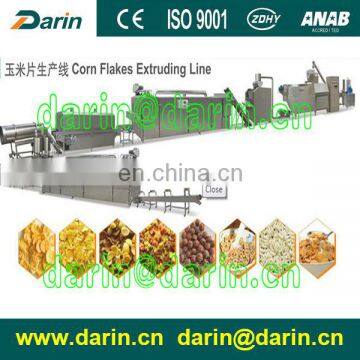 corn flake roaster plant from Darin Machinery breakfast cereals fruit rings snacks production line