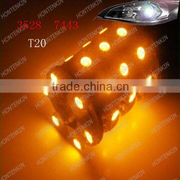 12v 60SMD 3528 7443/T20/W21W dc LED brake light