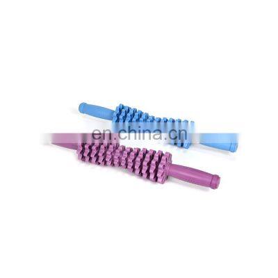 body foam roller spiky back foot shoulder hand self muscle roller yoga massage stick