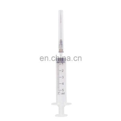 Disposable syringe needle luer lock syringe and syringe production line with OEM service